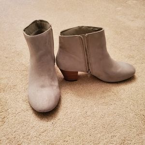 Gray Ankle Boots